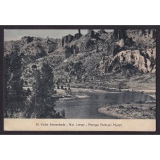 ARGENTINA 1944 VALLE ENCANTADO PARQUE NAHUEL HUAPI ANTIGUA TARJETA POSTAL CIRCULADA DES BARILOCHE